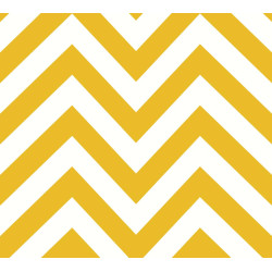 Printed Half Panama EUROZIG White / Mustard